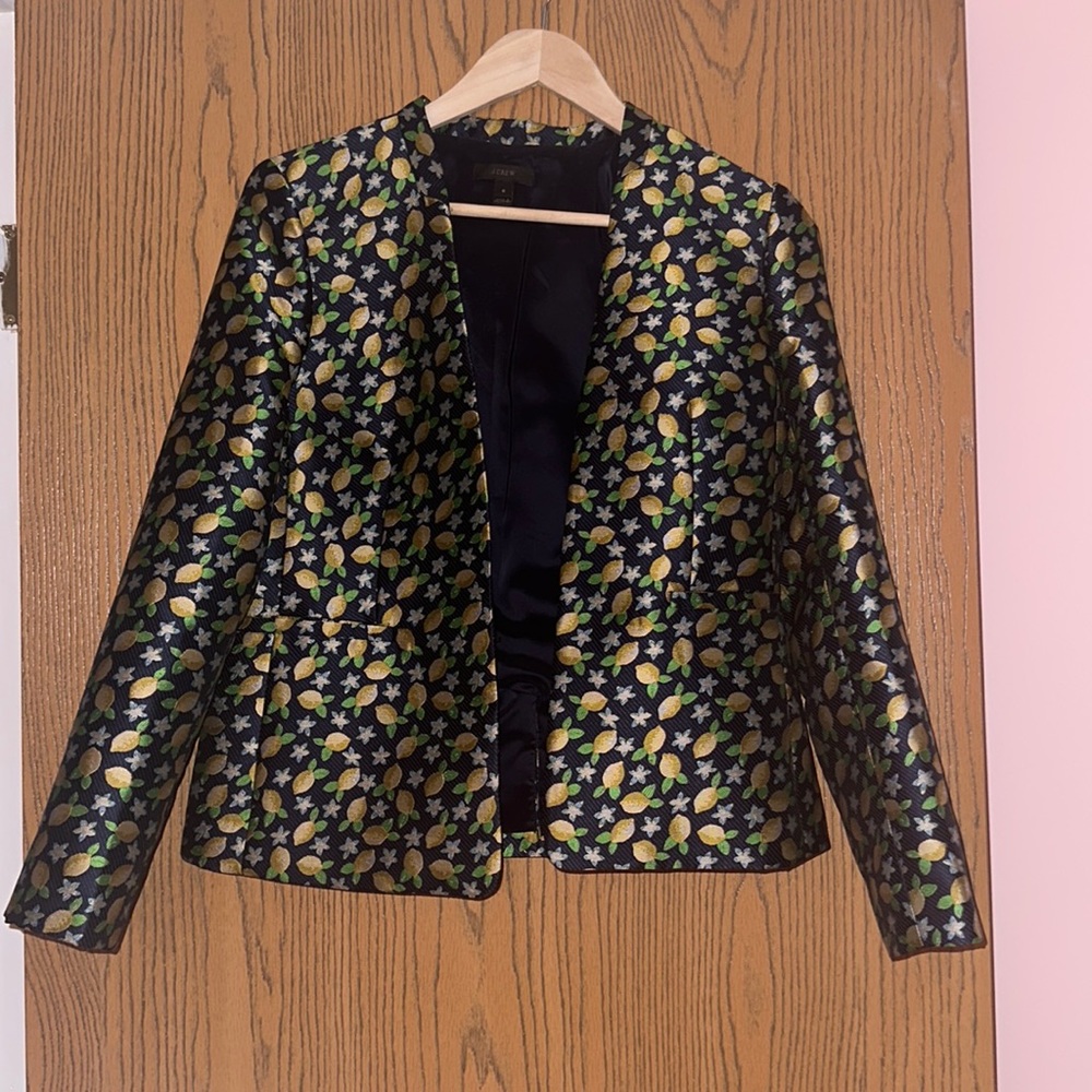 J Crew lemon blazer 6